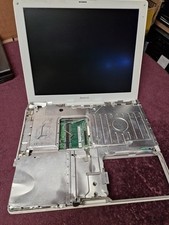Apple Ibook G4 A1054 White 2003 Laptop For Parts, Donor Missing Parts Read Descr