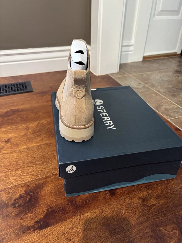 Botas Chelsea Sperry de gamuza tostada clara Mountain-sider Foto 4 de 4