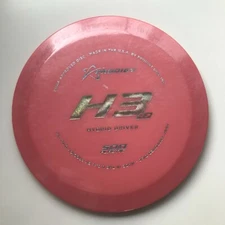 DISC GOLF PRODIGY 500 H3 V2 HYBRID DRIVER 175g ROSE w/SILVER FOIL