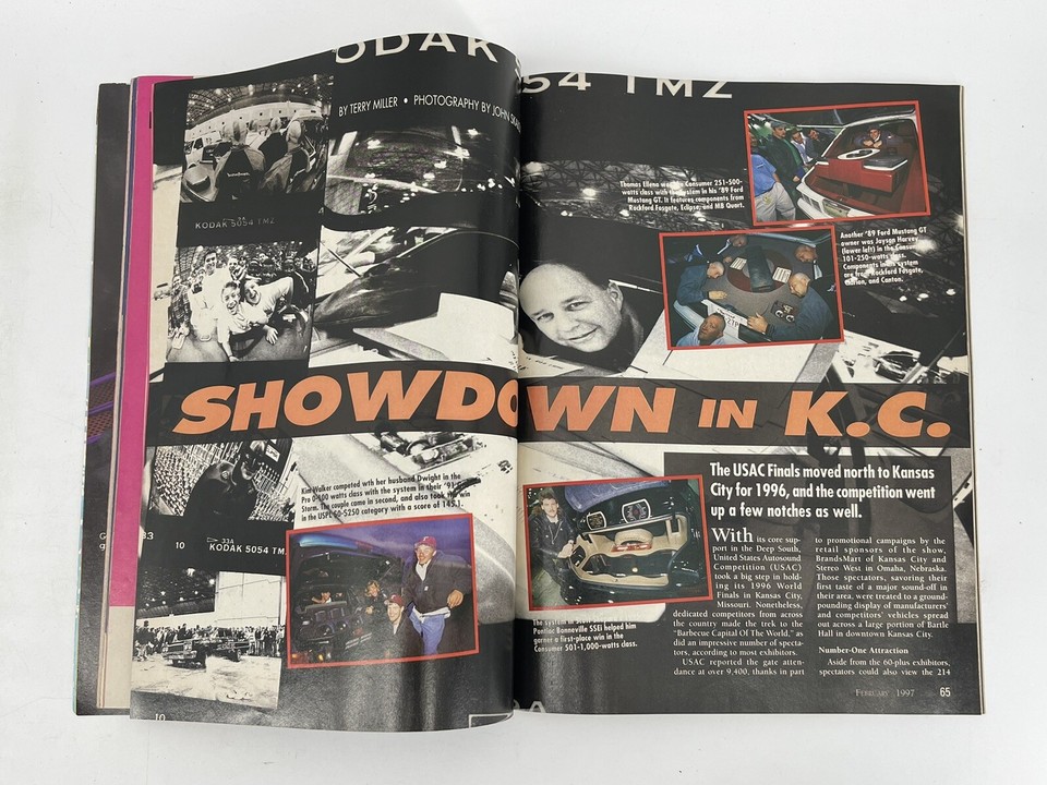 Car Audio And Electronics Magazine February 1997 Channels Of Power