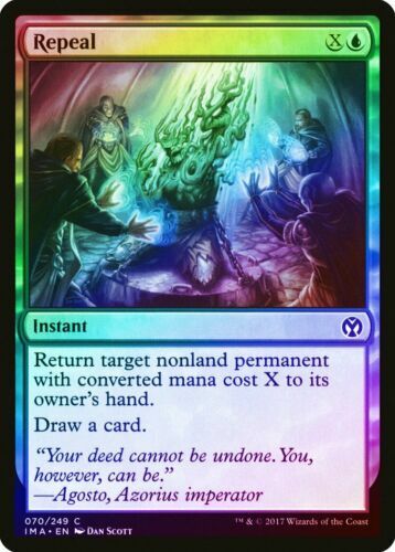 1x Repeal - FOIL - NM - Iconic Masters - SPARROW MAGIC - Picture 1 of 1