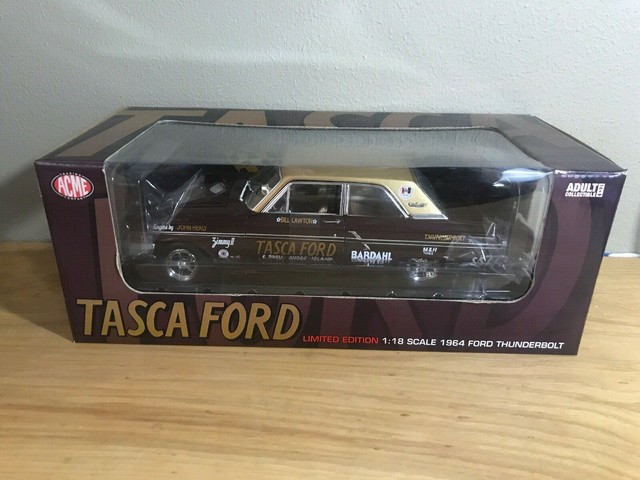 2 Tone 1964 Ford Thunderbolt Drag Car Acme 118 Tasca Ford Bill Lawton