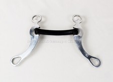 ALUMINUM AND RUBBER WESTERN BITE