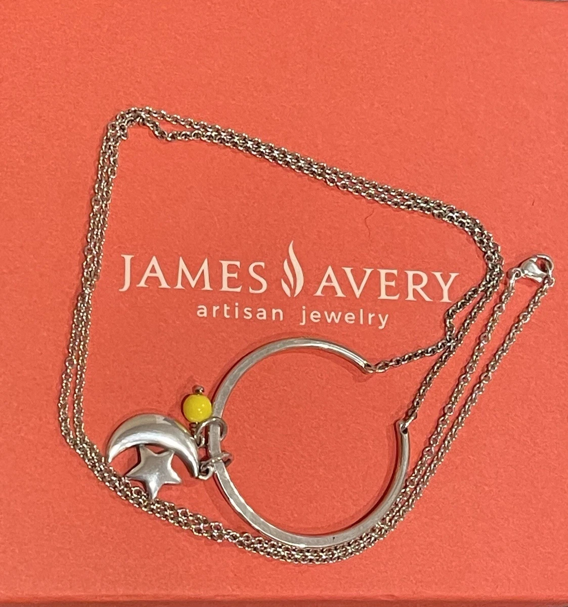 James Avery 14K Circlet Charm Holder Necklace - 18 in.