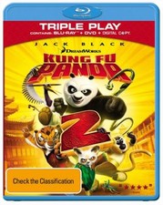 Kung Fu Panda 2 | Blu-ray + DVD + Digital Copy (Blu-ray, 2011)