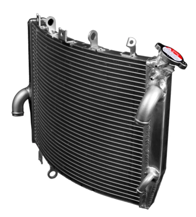 Алюминиевый радиатор охлаждения для 2005-2006 Kawasaki Ninja ZX6R ZX636/ ZX6RR ZX600N - Изображение 4 из 4