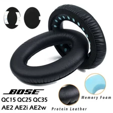 Replacement Bose Ear Pads / Headphone Cushions for QC2 QC25 QC35 QC15 AE2 AE2i