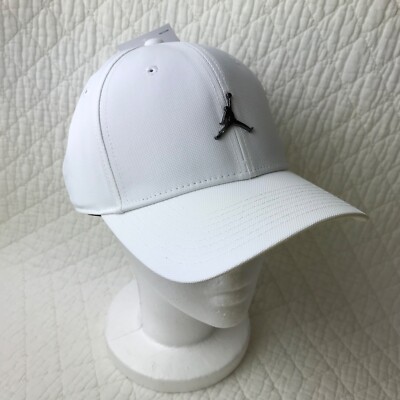 Nike Air Jordan Strapback Hat Adult Unisex 1 SZ Metal Jumpman
