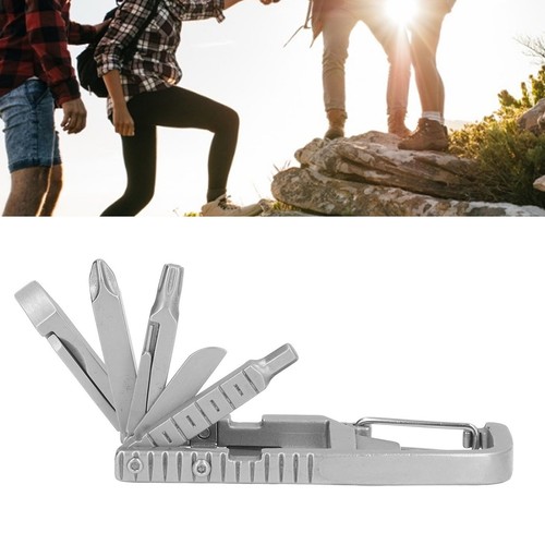 Outdoor Portable Bottle Opener Folding Screwdriver Quick Hanging EDC Multi-tools - Picture 11 of 13