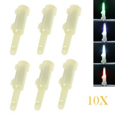 10X Lampada Flash Pesca Led Luci Mare Profondo Pesce Esca Luminosa Esche Più Profonde Goccia