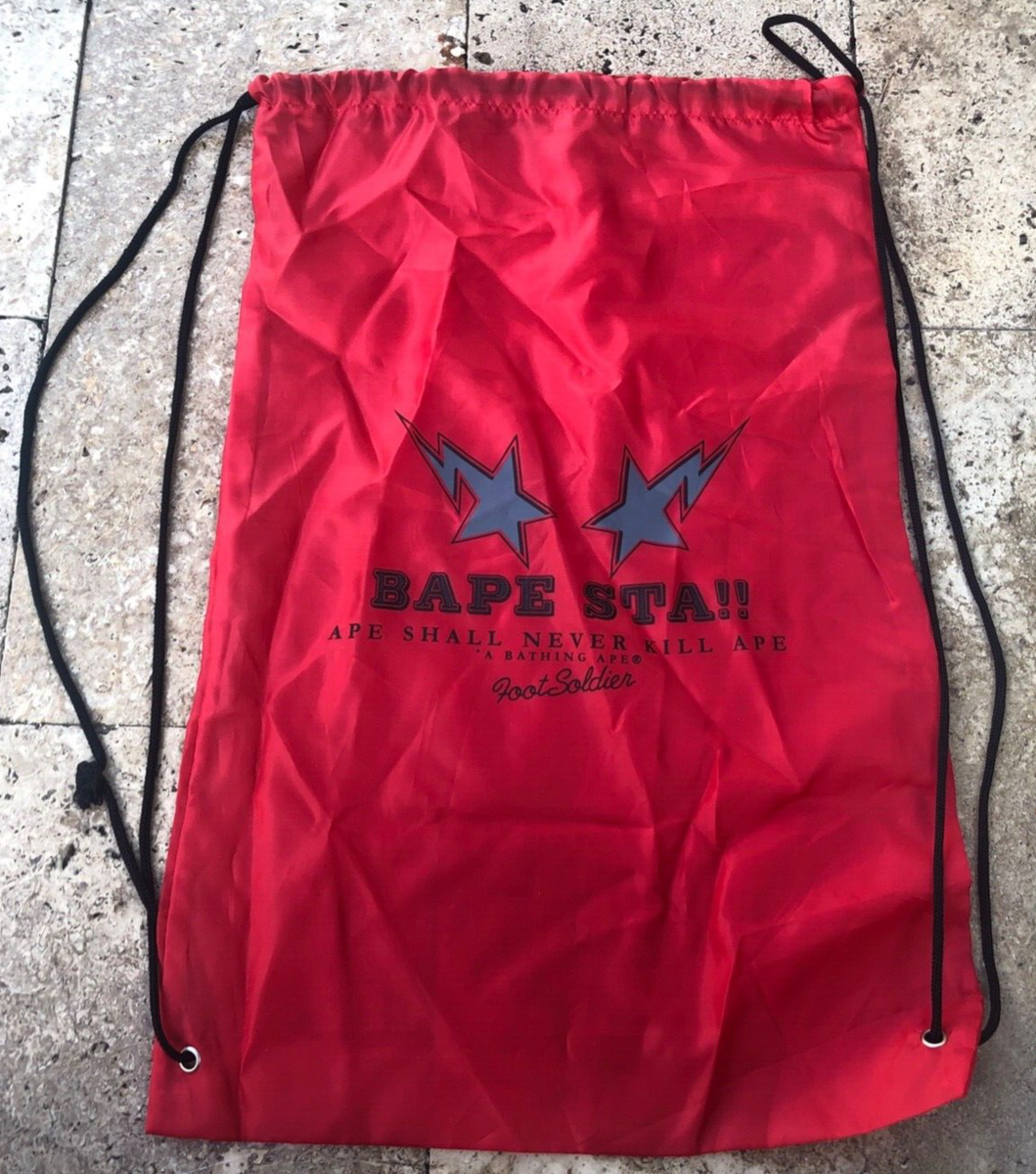 バッグ A BATHING APE APE SHALL NEVER KILL APE BAPESTA Foot Soldier - Ape Shall Never Kill Ape - A Bathing Ape