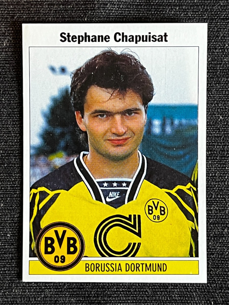 Sticker Panini Bundesliga 1995 – Stéphane Chapuisat N°71 – Borussia Dortmund – Neuf