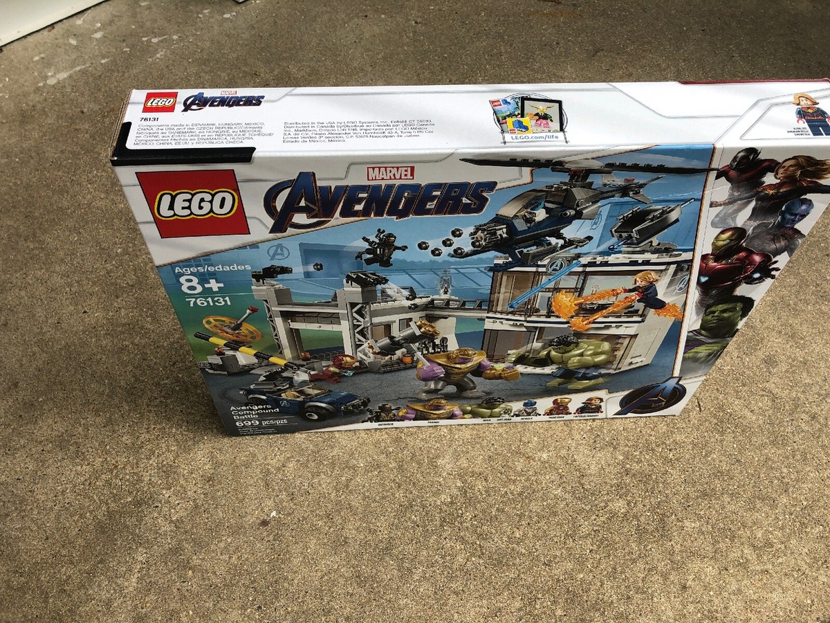 LEGO Avengers Compound Battle 76131 New factory sealed crease on