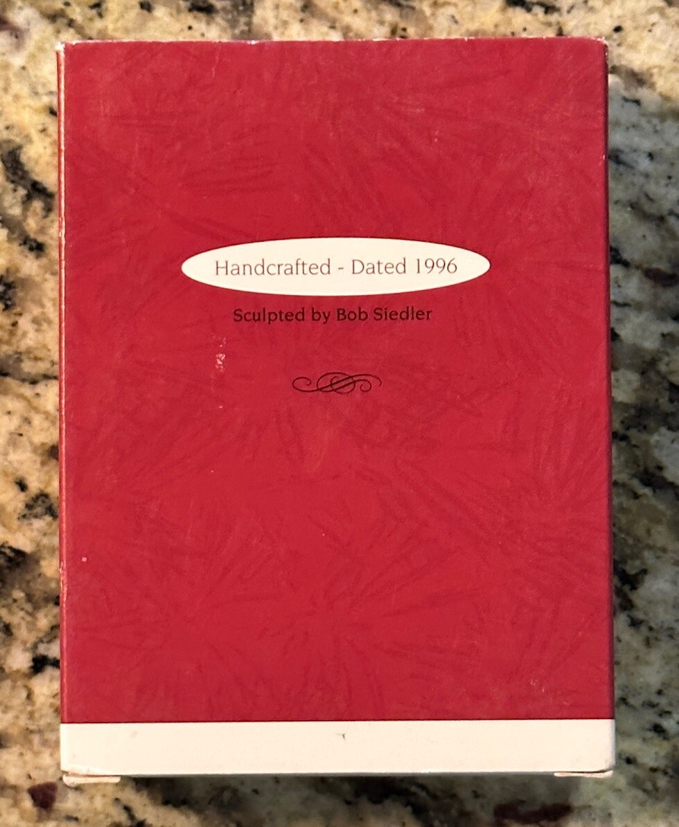 HALLMARK KEEPSAKE ORNAMENT CINCINNATI BENGALS WE'RE 1 FAN MOUSE 1996