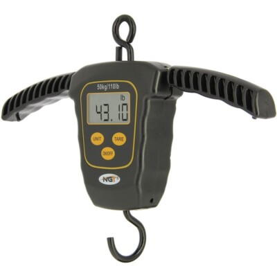 Digitalwaage bis 50kg Griffe klappbar Angelwaage Karpfenwaage NGT Dynamic