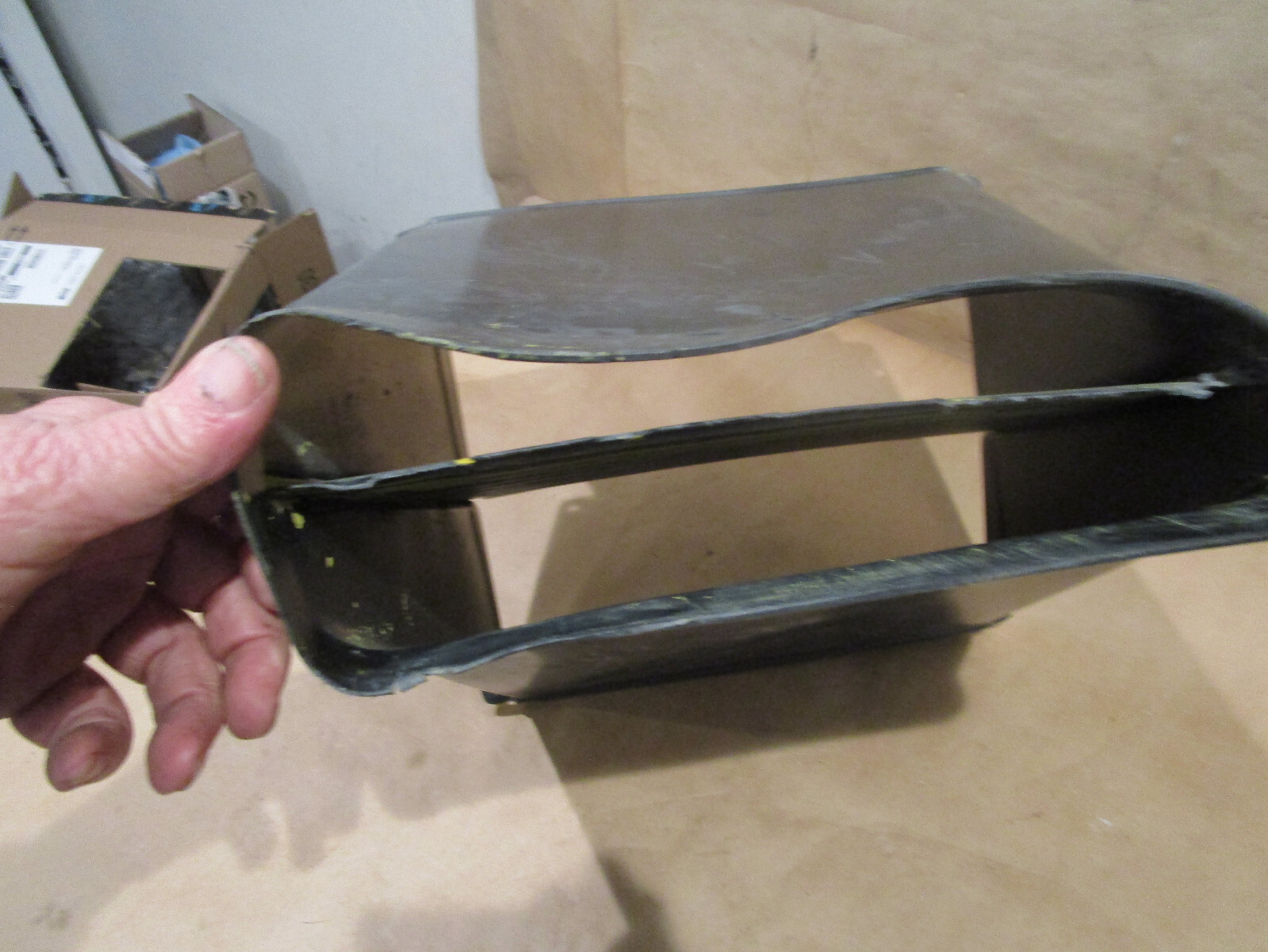 Ferrari 348 Air Duct Conveyor For AC Condenser P/N 63250600