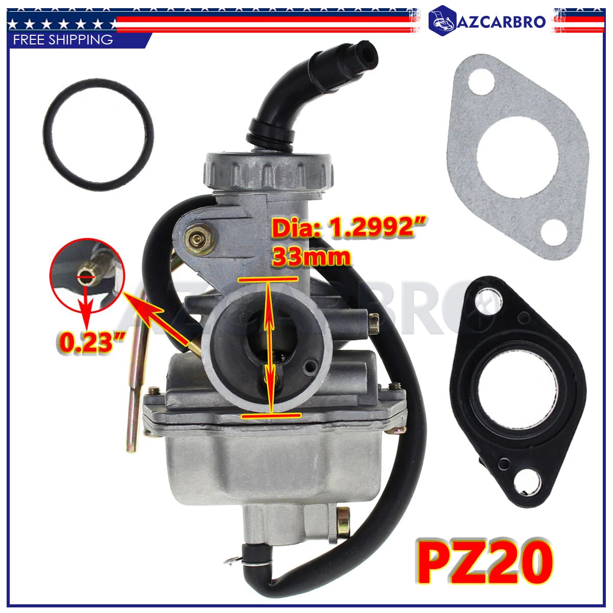 Coolster 125cc dirt bike cheap carburetor