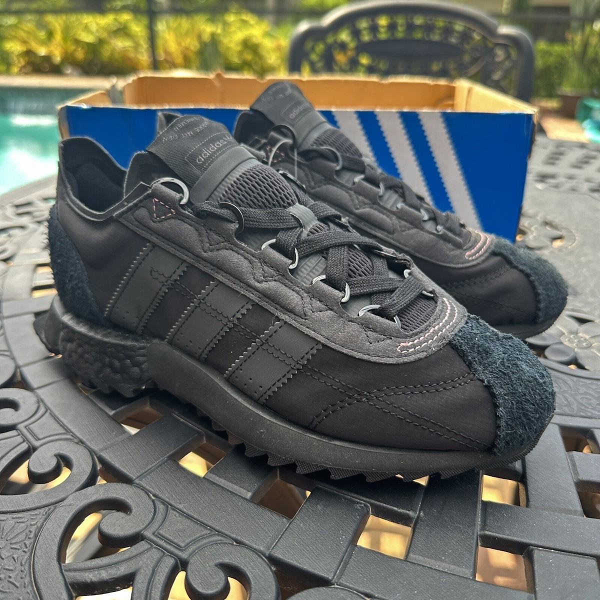 Adidas SL 7600 Core Black Women's Athletic Shoes FV9733 Size 6 | eBay