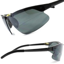 Athletic Baseball Golf Cycling Running Gray Wrap Around Mens Sport Sunglasses