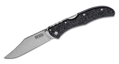 COLD STEEL Range Boss Lockback Knife 4034 Stainless Steel & Black Zy-Ex 20KR5