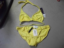 NWT CLASSIC VINTAGE RALPH LAUREN YELLOW Bikini Swim Suit SZ 10 ONLY 1 ON EBAY