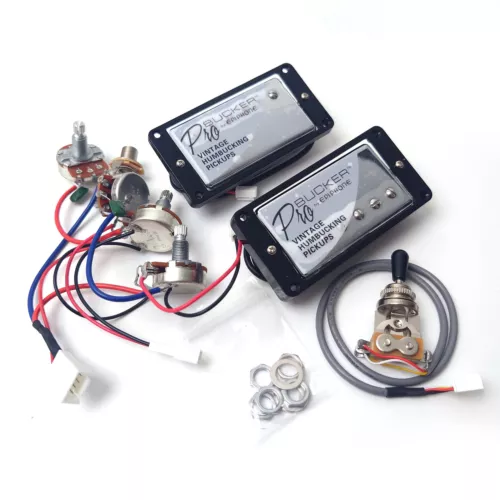 Pro Bucker Guitar Alnico 2 Pickups 2C Quick-connect Terminals for Gibson Guitar