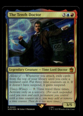 MTG 10代目ドクター/The Tenth Doctor シリアルナンバー MTG - The Tenth Doctor - Universes Beyond: Doctor Who - Near