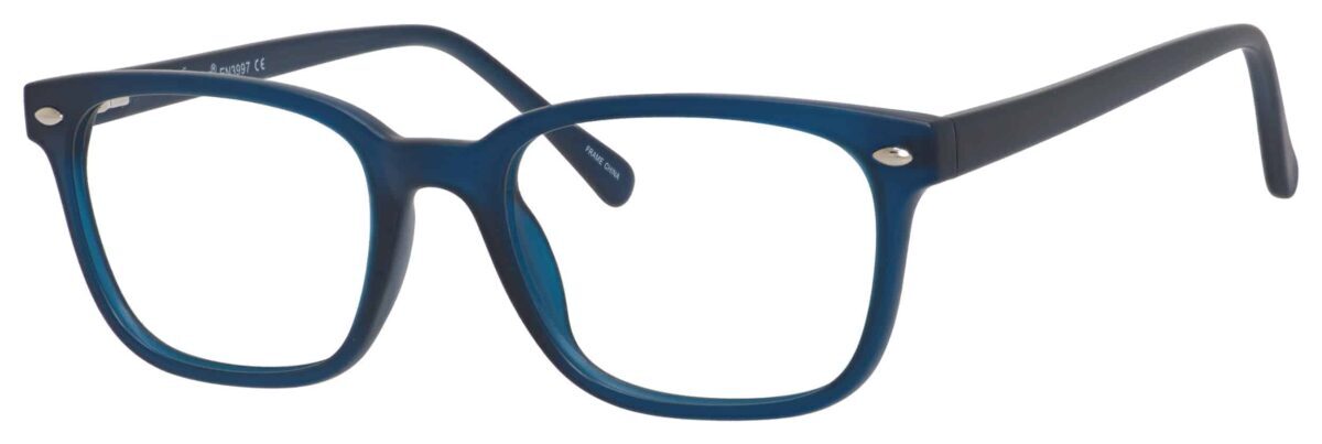 Mens Womens Glasses Enhance EN3997 Eyeglasses Frame Size 52-19-145 Matte Indigo