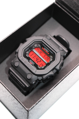 CASIO G-SHOCK GX-56BBR-1JF BLACK AND BOLD RED Dial Square Gift Men