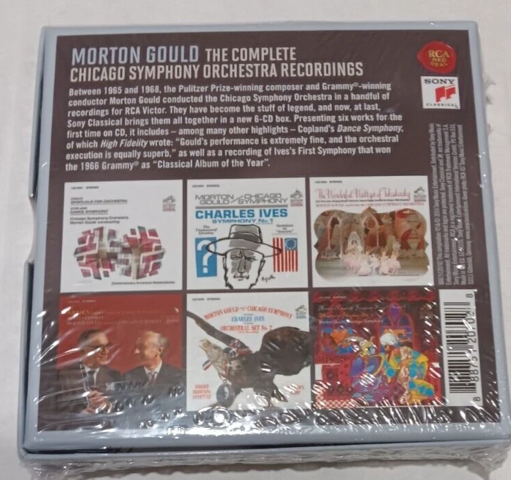 Morton Gould, Complete Chicago Symphony Orchestra RCA Recordings CD Box Set - Image 2 of 2