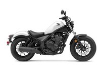 2021 HONDA REBEL 500 BLANC SOMMET PERLÉ MAT