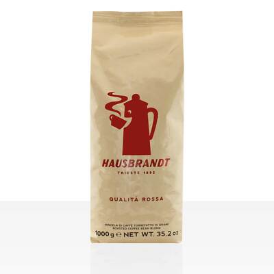 Hausbrandt Qualita Rossa 1kg Kaffee ganze Bohne