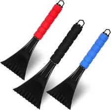 Ice Scrapers for Car Windshield, Ice Snow and Frost Removal Tools with Foam Hand