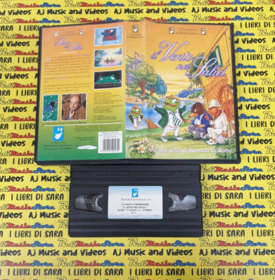 VHS*film IL VENTO NEI SALICI animazione 1997 ALFADEDIS CAv016 (F265)