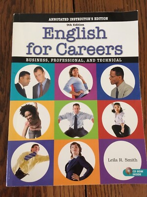 English for Careers, Leila R. Smith, 9th Edition, Teacher Ed.