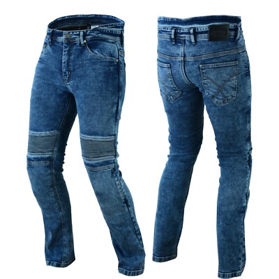 Denim Protektor Motorradjacke Parado Herren Motorrad Jeans Aramid