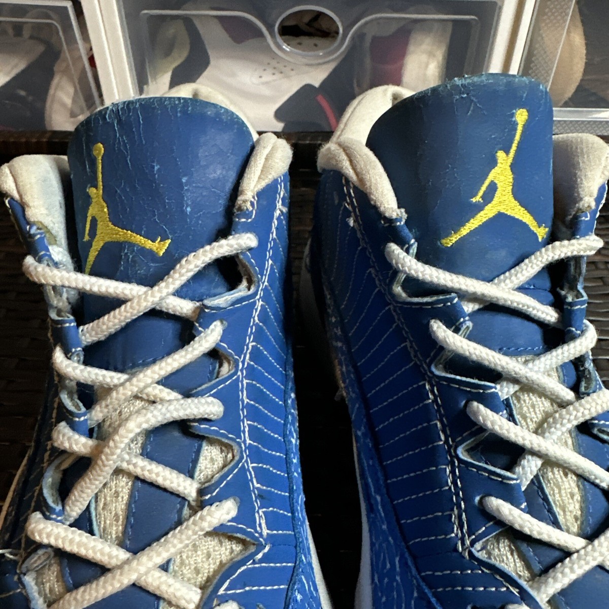 シューズ(男性用) NIKE AIR JORDAN 11 LOW IE Nike Air Jordan 11 XI Retro Low IE Argon Blue Size 14 Pre