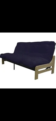 Housse de matelas double futon (différentes couleurs/imprimés disponibles) - Photo 1/4