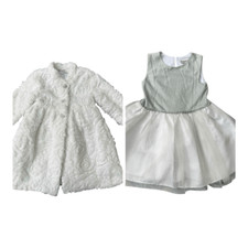 Blueberi Boulevard girls Embellished Sleeveless 2-pc. Dress Set with jacket sz 4