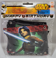 Disney Star Wars Happy Birthday Girlande/Banner Kindergeburtstag/Party Neu