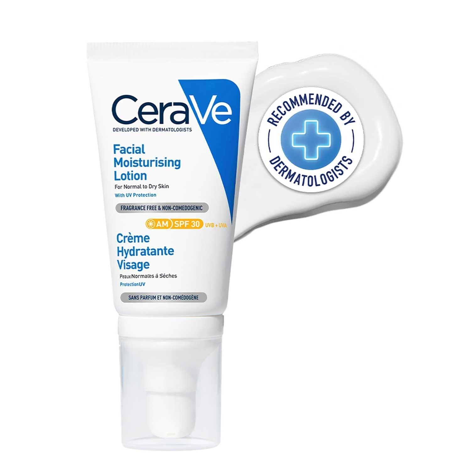 CeraVe AM Facial Moisturizing Lotion for Normal to Dry Skin 52ml with Free Shipping