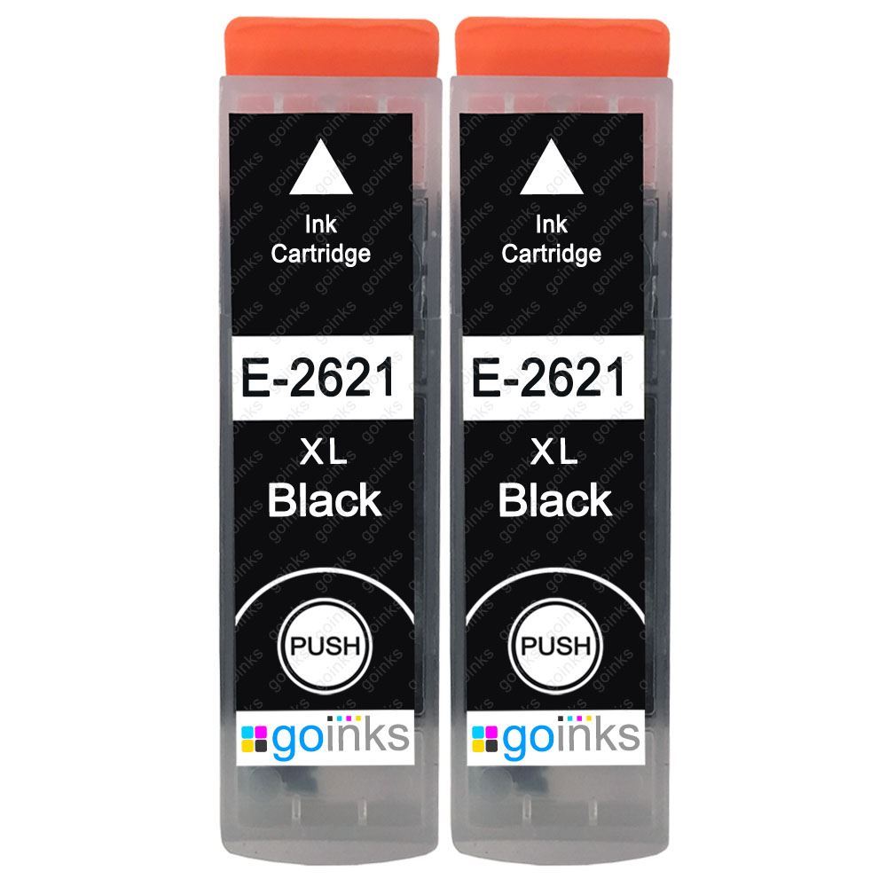 2 Nero Cartucce d'inchiostro per Epson Expression Premium XP-520 XP-600 XP-615