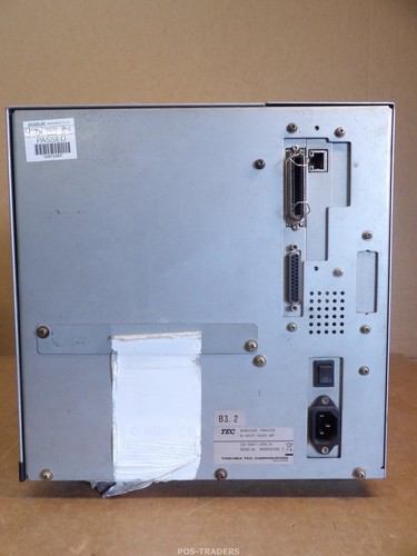 TEC Toshiba B-SX4T-GS20-QP Thermal Label Printer - 200KM BAD PRINT COVER BROKEN - Afbeelding 7 van 9