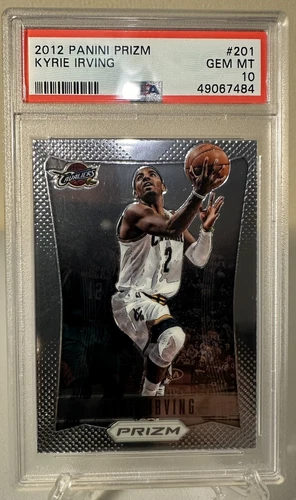 2012-13 Panini Prizm Kyrie Irving Rookie RC #201 PSA 10 Gem Mint