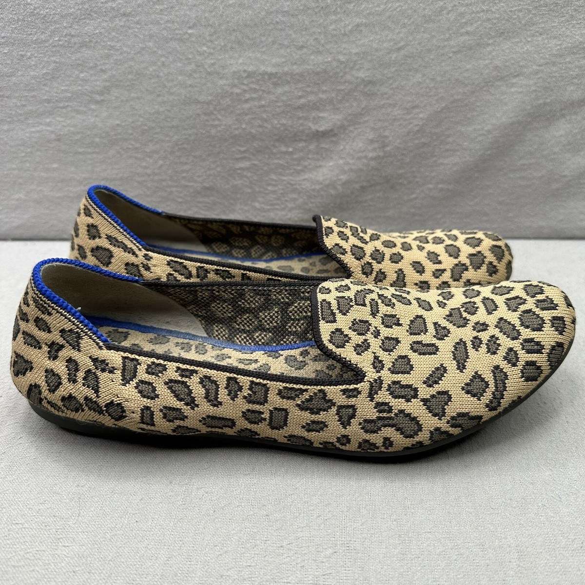 Rothys Cheetah Print Flats - Shoe Size 8 Rothys The Point Brown & Tan Leopard Animal | Mercari main image 4