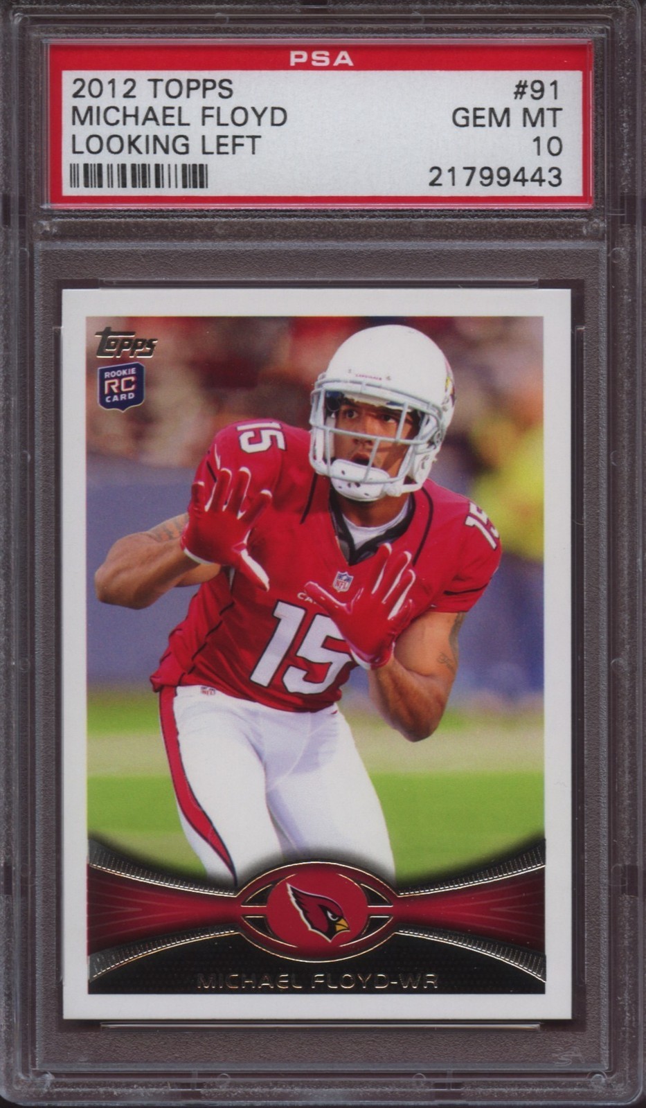Michael Floyd Topps #91 Variation