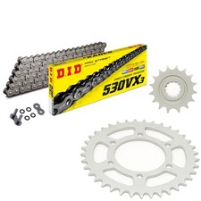GS550 Disc Brake Chain and Sprocket Kit DID 530 VX3 X-Ring Suzuki 1982