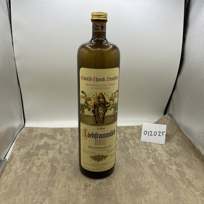 1984 Ewald Theod. Drathen Liebfraumilch white wine Bottle 1.5 Liter