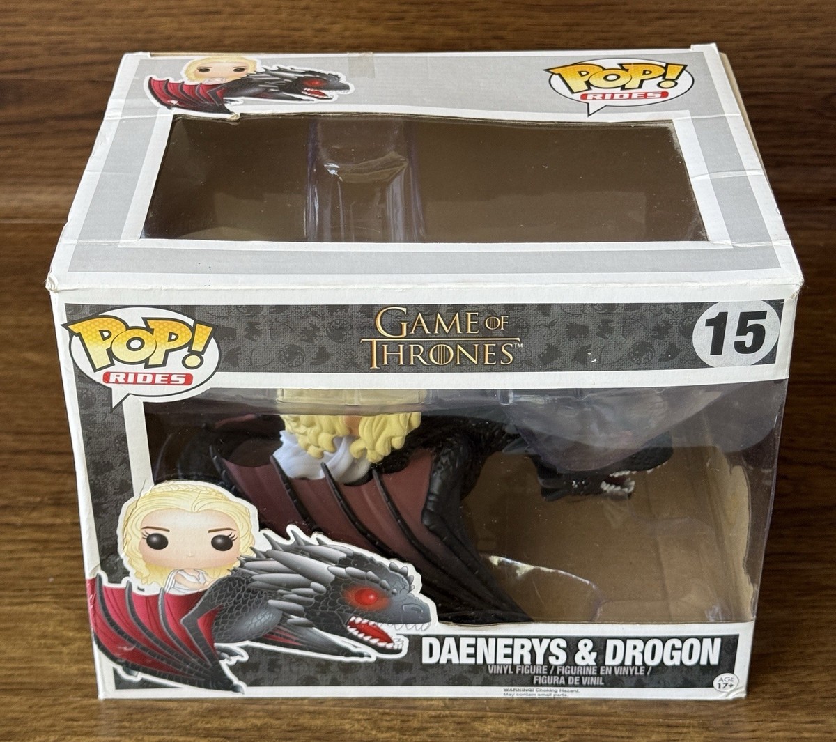 (未使用･未開封品)Funko - Figurine Game of Thrones - Drogon et Daenerys Pop Rides 15cm - 0849803072353 51qYdLgerGL.jpg_BO30,255,255,