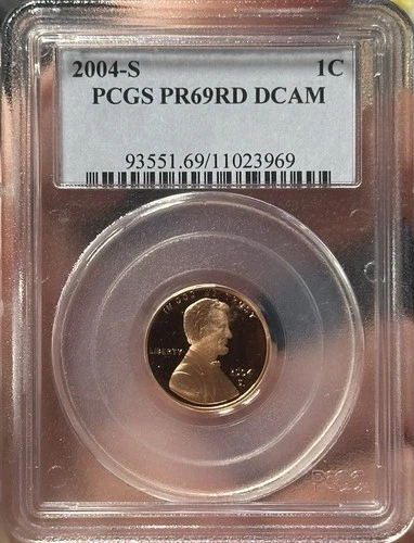 2004-S Lincoln Memorial Cent Proof — photo from the most recent tracked eBay sale